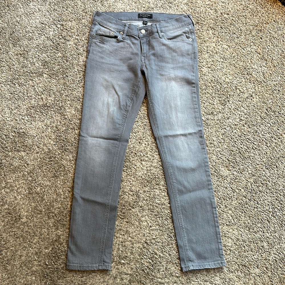 Banana Republic Women’s Grey Girlfriend Jean Size 25/0